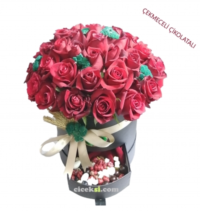 red rose Çiçeği & Ürünü Tasarım Kutum 